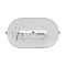 Nuvo LED Oval Bulk Head Fixture - White Finish with White Glass 62/1410 - alternate 3